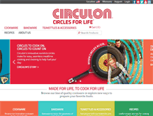 Tablet Screenshot of circulon.com